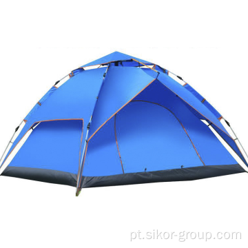 Tenda de acampamento automática automática de qualidade, barraca pop-up ao ar livre automática para acampar a tenda à prova d&#39;água